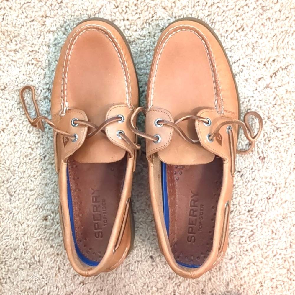 Men's Sperry leather topsider shoes
